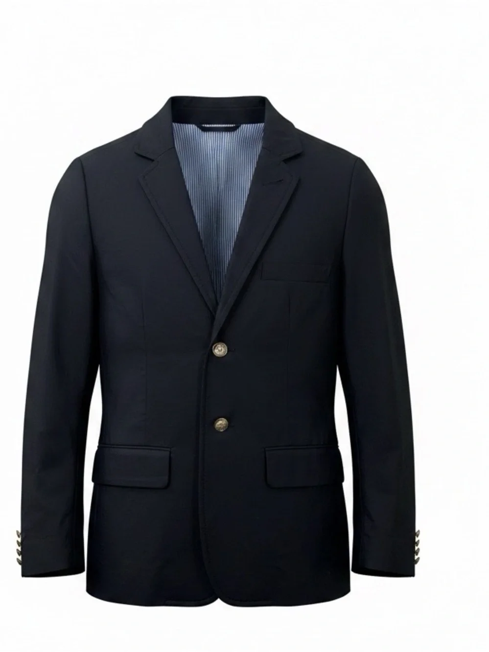 GAP Boys Navy Blazer - Two-Button Notch Lapel size L (10)